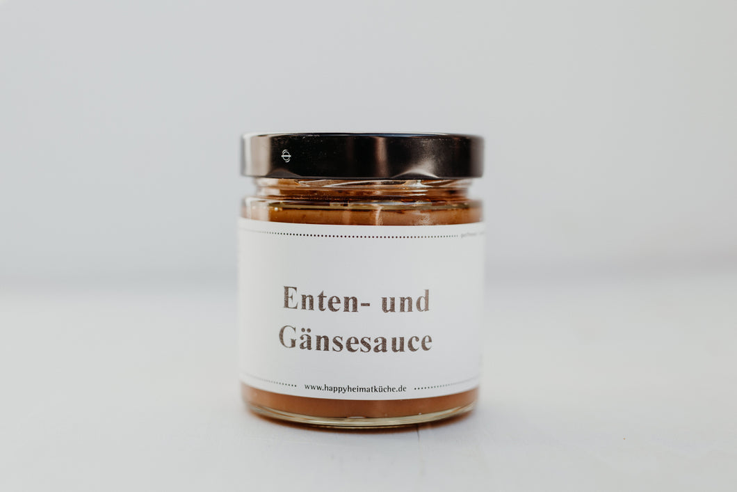 Enten- und Gänsesauce