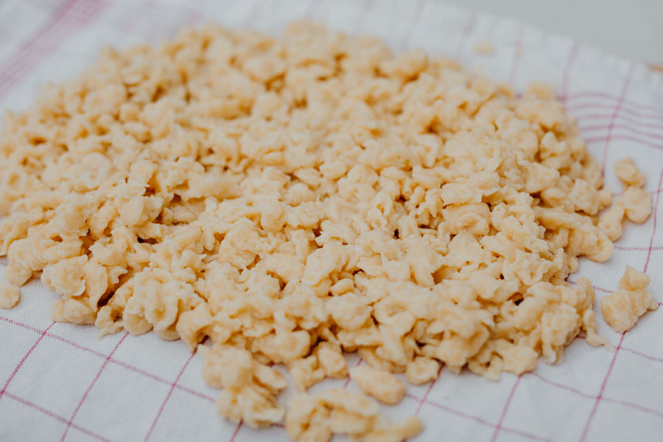 hausgemachte Spätzle