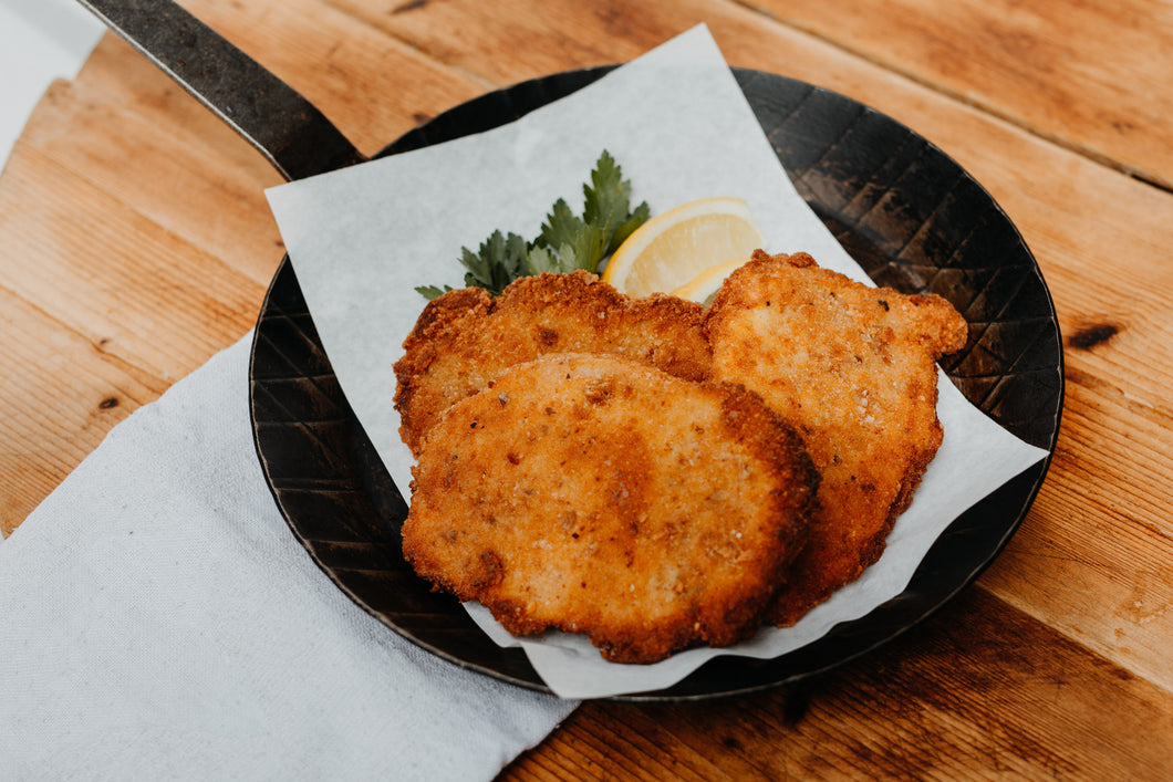 Paniertes Schweineschnitzel